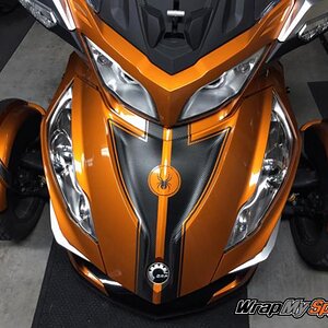 RT carbon fiber frunk