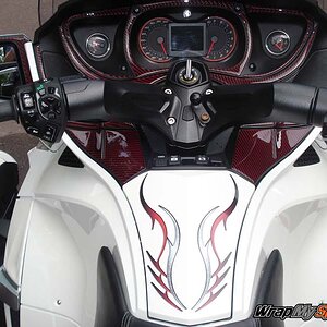 Barbwire 101 Red glove box