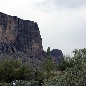 Superstition Mountains Arizona Feb 2014