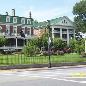 Martha Washington Inn; check the history-this is in Abingdon, VA where we met dragonheart-http://www.marthawashingtoninn.com/history.