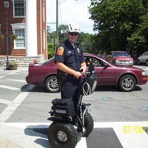 RoboCOP in Abingdon, VA. Nope, no parking tickets.