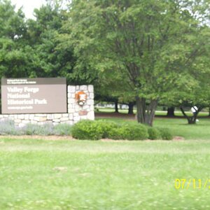 Entrance to Valley Forge, PA
