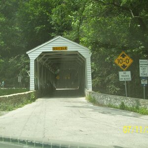 Covered bridge.  VF, PA
