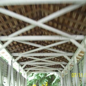 Covered bridge.  VF, PA
