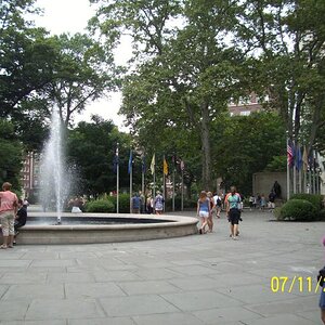 Tomb of the Unknown Soldier from Continental Army.  Phili, PA