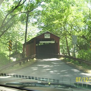 Covered bridge in Columbia County, PA.
