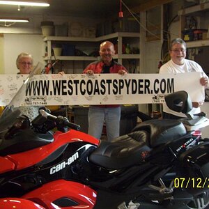 Joyce, Dudley and Bob.