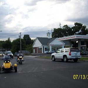 Kim and Lou bringing up the rear.