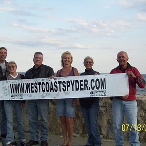 A nice lady took our picture for us.