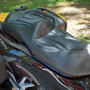 BRP Comfort Seat from right front.