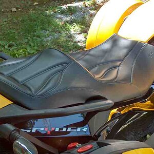 BRP Comfort Seat from right rear.