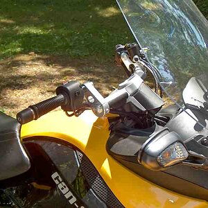 ESI/NMN 3" Risers plus BRP 1" riser from front right.