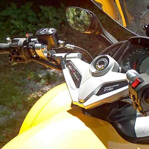 ESI/NMN 3" Risers plus BRP 1" riser from right rear.