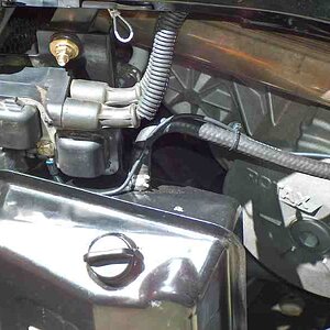 Coil frame ground wire.  Not per BRP specs since it is not really needed on SM5.