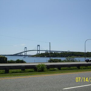 Someone may know the name of this bridge on the way to Newport, RI