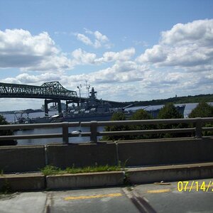 A bridge.  Fall River, MA