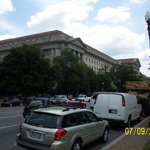 Street scene in Washington, DC.