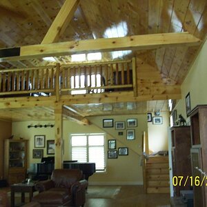 Marilyn and Don's room addition; some of it. Picture doesn't show how beautiful it really seems.