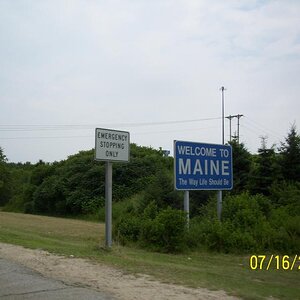 Welcome to Maine.