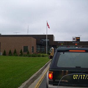 Border check; really nice and pleasant.