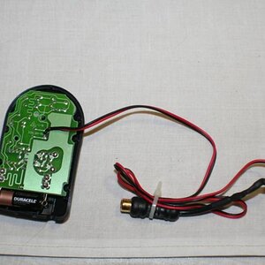 Remote with wire connection