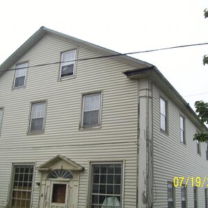 House going to ruin.