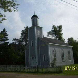 Acadian Shores drive in Nova Scotia.