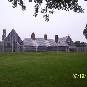 L'Habitation in Annapolis Royal, NS.