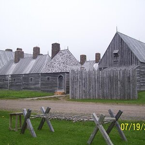 L'Habitation in Annapolis Royal, NS.