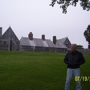 Dudley at L'Habitation.