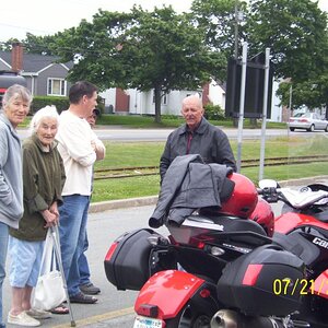 Meeting the Giles family in Bedford/Halifax NS.
