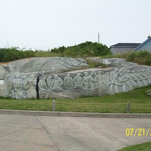 Fisherman's memorial.