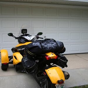 Packed and ready to leave