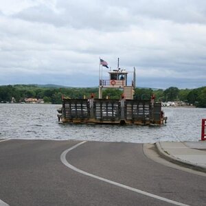 At the Wisconsin River Ferry