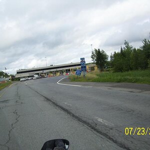 Entering the USA from New Brunswick.