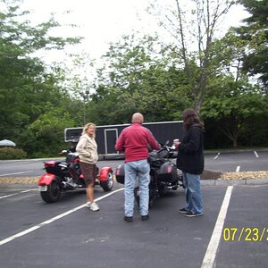 A trio of Spyder owners.