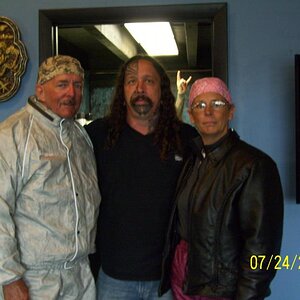 Dudley, Jamie, and me but who is the arm?