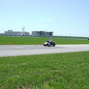Motorsports Park Hastings 7/19/09 - The guy who took the picture was trying to sell us one of the condos in the background.