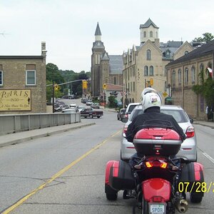 I liked the buildings. This is in...I foget offhand, it's where we ate lunch.