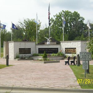 Memorial in Burton, MI.