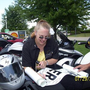 Nancy of Nancy's toy. You will see her yellow spyder in another picture.