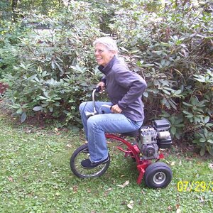 A baby spyder in reverse.