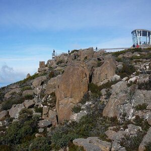 Mt Wellington lookout