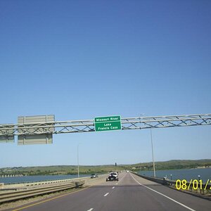 Getting ready to cross the Missouri River. Brings to mind Little House On The Prairie and such.