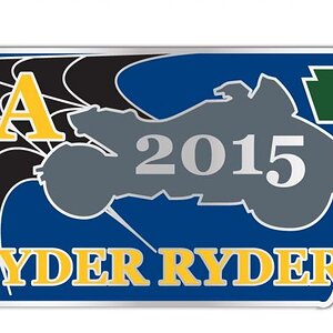2015 PA Spyder Ryder Member Pin