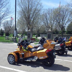 Spyders at Memorial Park in Arcadia, WI