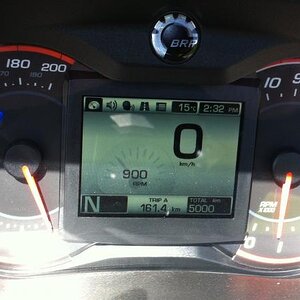 Owned for 2 months, 30 ride days since February 14th, 2015.
5000 K on Spyder now.