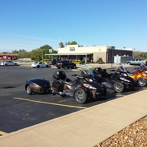 Stopped for the nite outside St. Louis