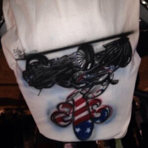 Custom shirt back uniquely mine