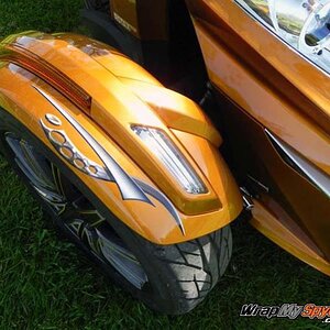 Cosmos Orange new style fender